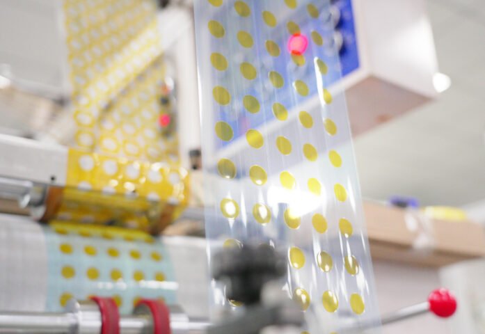 Capable of kiss cutting, perforating, island placement, and lamination, our systems offer versatile converting solutions for layered adhesive products.