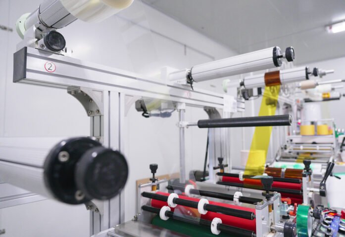 Engineered for precision and durability, these machines help convert complex tape designs into ready-to-use components with clean edges and exact tolerances.