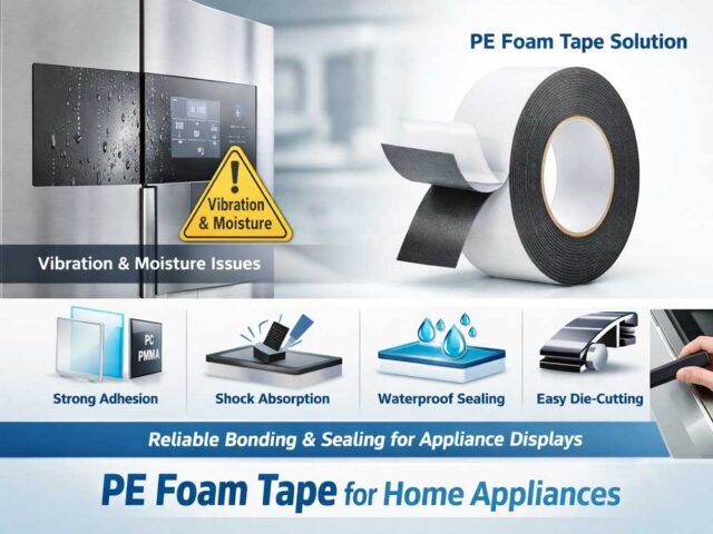 PE Foam Tape for Home Appliance Display Windows: Reliable Bonding, Sealing & Protection