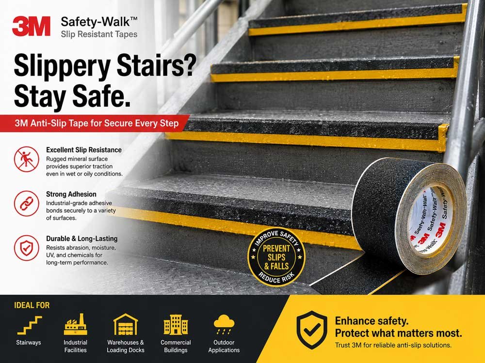 3M Safety-Walk Anti-Slip Tape 3M Safety-Walk Anti-Slip Tape