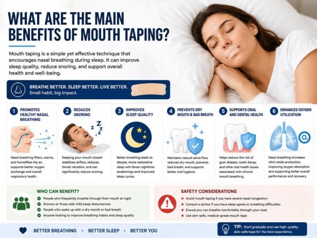 What Are the Main Benefits of Mouth Taping?