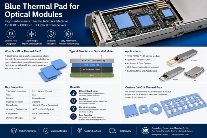 blue thermal pad