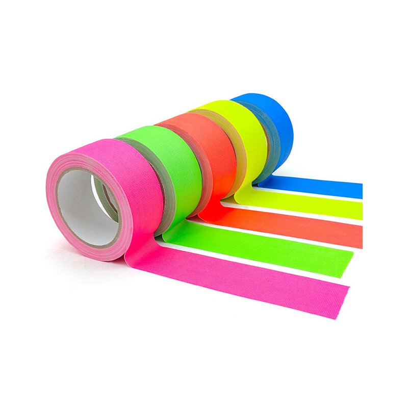 Fluorescent UV Cloth Gaffer Tape