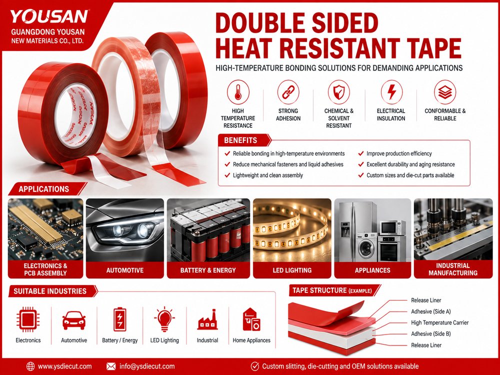 double sided heat resistant tape double sided heat resistant tape