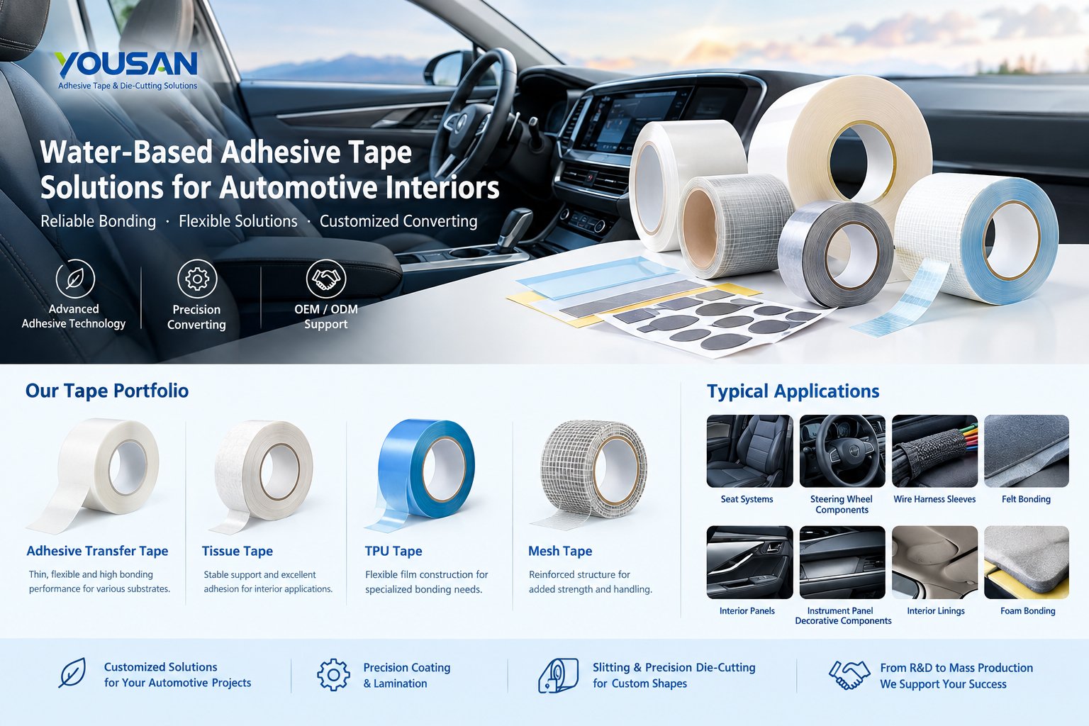 water-based adhesive tape water-based adhesive tape