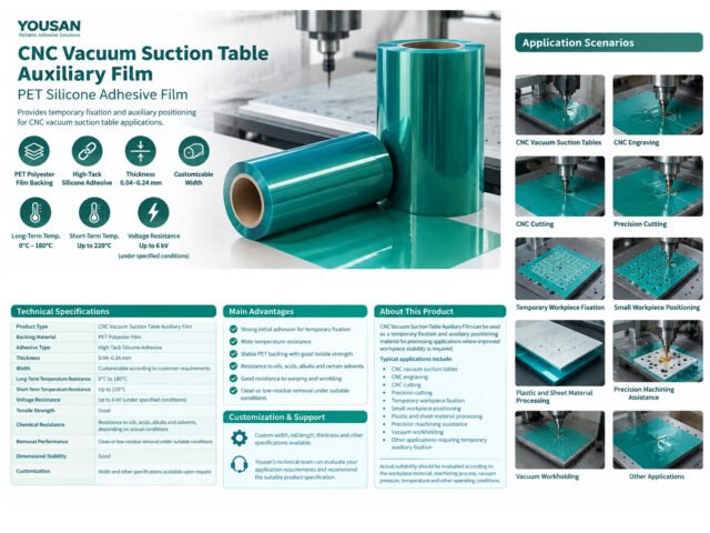 CNC Vacuum Suction Table Auxiliary Film
